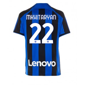 Inter Milan Henrikh Mkhitaryan #22 Hemmatröja 2022-23 Kortärmad